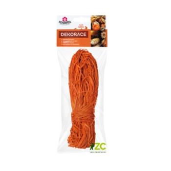 Lýko RAFFIA oranžová 50g