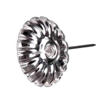 Svícen/bodec s hrotem stříbrný