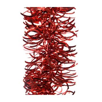 Řetěz vánoční vlnky červený 100mmx2,7m