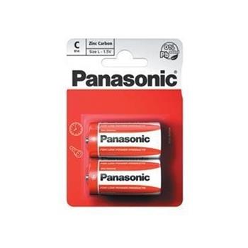 Baterie Panasonic C Red Zinc-blistr 1,5V 2ks