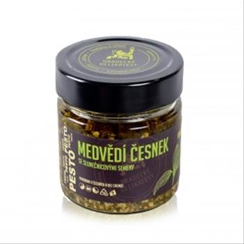 Pesto z medvědího česneku 170g Hradecké delikatesy