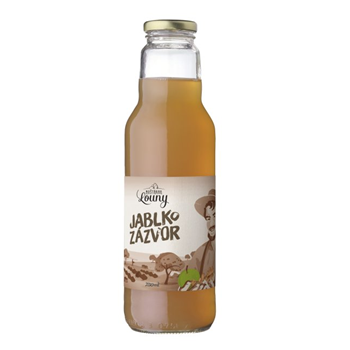 Mošt jablko-zázvor 750ml Moštárna Louny
