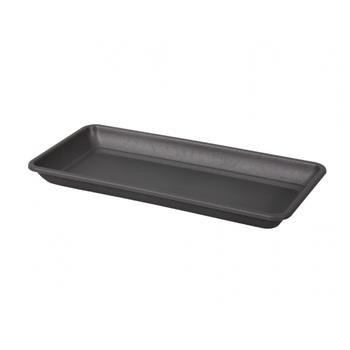 Podmiska pod truhlík ATHINA plast antracit 60x32cm