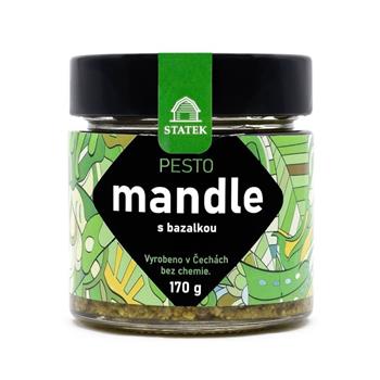 Pesto mandlové 170g Hradecké delikatesy