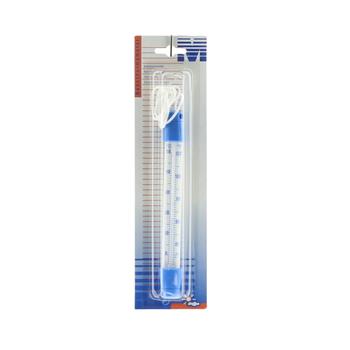 Teploměr do vody plastový modro-bílý 17,5cm