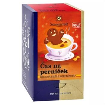 Čas na perníček - bylinný čaj BIO porcovaný 18x1,8g Sonnentor