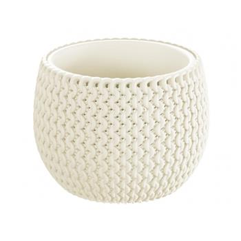Květináč SPLOFY BOWL s vložkou 18cm béžová