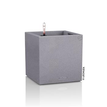 Květináč CANTO Stone komplet set šedá 40x40cm