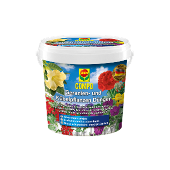 COMPO Hnojivo dlouhodobé muškáty, balkón 800g