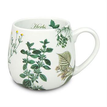 Hrnek buclák porcelánový HERBS 420ml