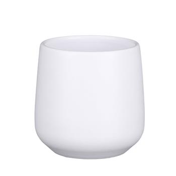 Obal kulatý keramický AMBER matná bílá 9,5cm