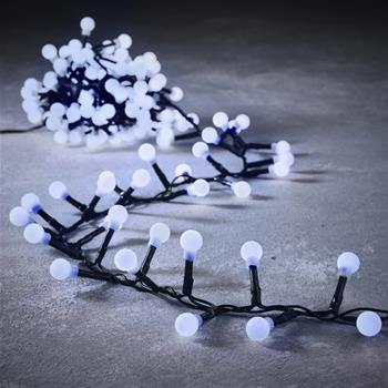Řetěz svíticí kuličky 800LED s časovačem studená bílá 19m