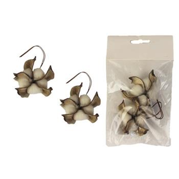 Ozdoba bavlník pavlník 5,5cm/ks