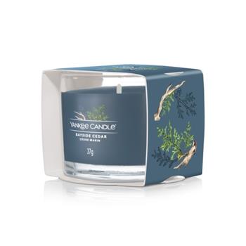 Votiv ve skle YANKEE CANDLE 37g Bayside Cedar