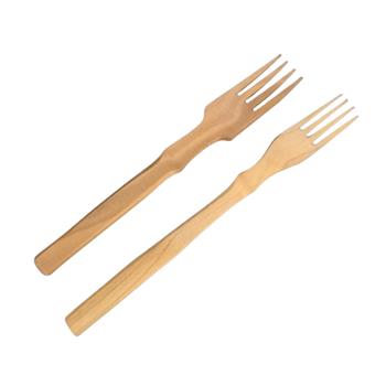 Vidlička dřevo mix přírodní 23cm