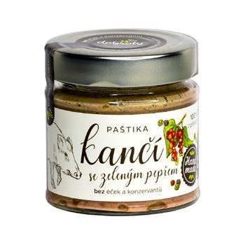 Paštika kančí se zeleným pepřem 150g