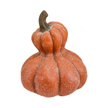 Dýně keramická oranžová 28cm