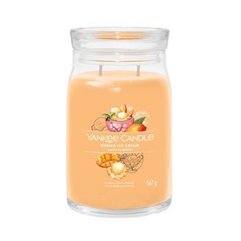 Svíčka YANKEE CANDLE Signature 567g Mango Ice Cream