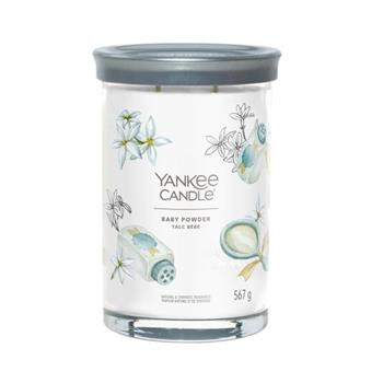 Svíčka YANKEE CANDLE Signature Tumbler 567g Baby Powder