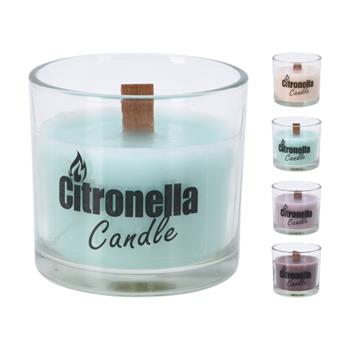 CITRONELLA svíčka ve skle mix 8cm