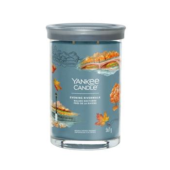 Svíčka YANKEE CANDLE Signature Tumbler 567g Evening Riverwalk