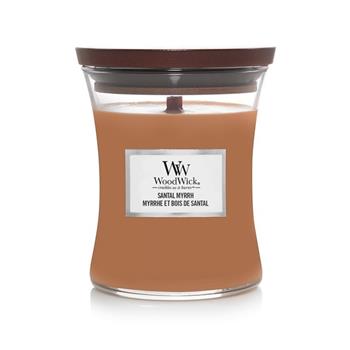 Vonná svíčka WoodWick Santal Myrrh 275g