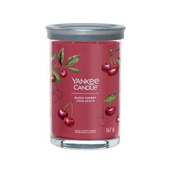 Svíčka YANKEE CANDLE Signature Tumbler 567g Black Cherry