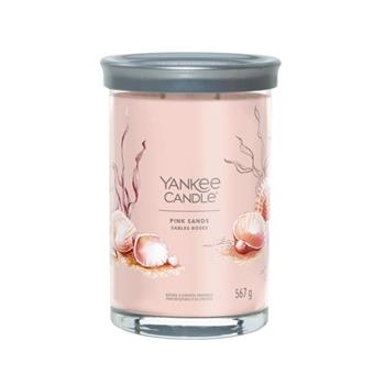 Svíčka YANKEE CANDLE Signature Tumbler 567g Pink Sands