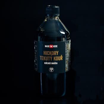 Omáčka HICKORY tekutý kouř 200ml