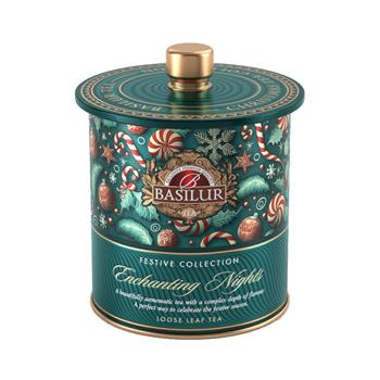 Čaj BASILUR Festive Tea Enchanting Nights v dóze 75g