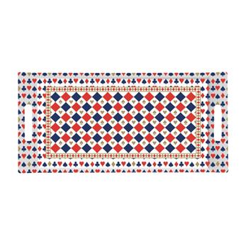 Tác hranatý 2 ucha porcelánový CASINO ROYALE 40x19cm