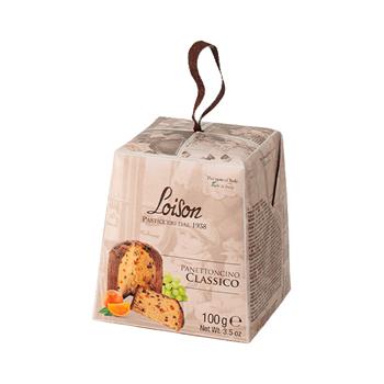 Loison Panettone CLASSICO s rozinkami a pomerančem 100g