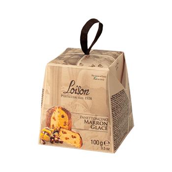 Loison Panettone MARRON GLACÉ s kandovaným kaštanem 100g
