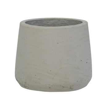 Obal kulatý PATT S fiberclay sv.šedý 13,5cm