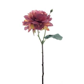 Pivoňka ISCHL řezaná umělá červená 47cm
