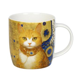 Hrnek porcelánový GUSTAV KLIMT KOČKA 380ml