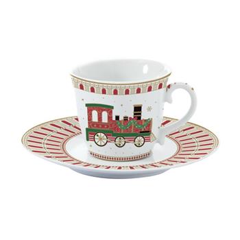 Šálek a podšálek POLAR EXPRES porcelánový 200ml