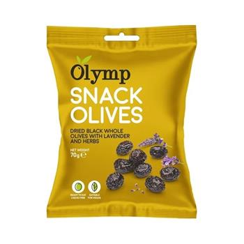 Olivy OLYMP černé sušené s levandulí a bylinkami 70g