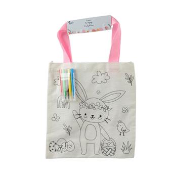 Sada na malování taška se zajícem polyesterová 26,5cm