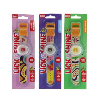 Hodinky lízátko Lick & Shine mix 15g