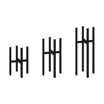 Stojan na květináč BELLA kovový 50/65/85cm