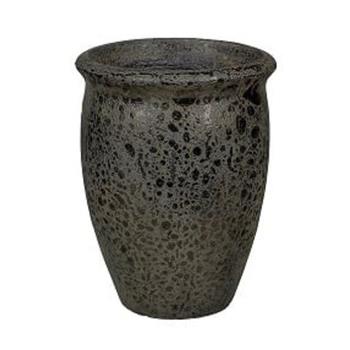 Květináč keramický VIKAN 01BB glazovaný hnědý 48cm