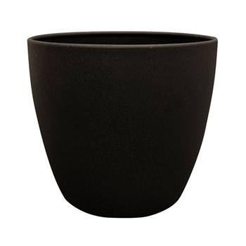 Obal kulatý kovový ALISA černý 39cm