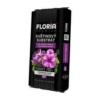 FLORIA Substrát květinový s mykorhizou 40l