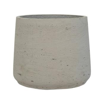 Obal kulatý PATT XXL fiberclay sv.šedý 34cm