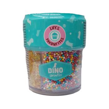Zdobení cukrářské na dort DINO mix 90g