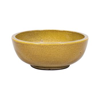 Miska keramická glazovaná  SHANGHAI 6-01T okrová 43,5cm