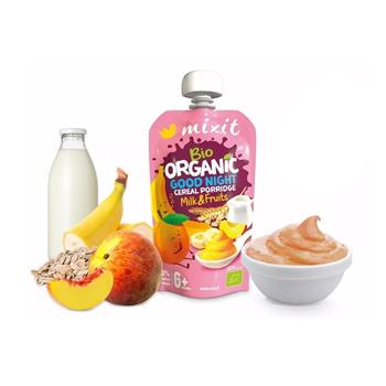 Mixit ovocná kaše v kapsičce GOOD NIGHT mléko a ovoce 110g