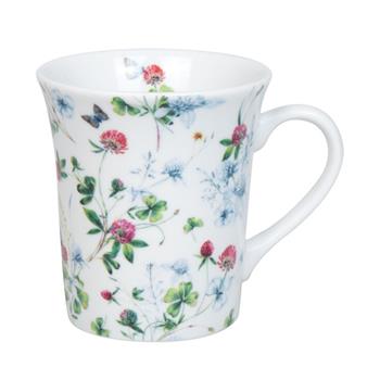 Hrnek porcelánový JETEL ČERVENÝ 415ml