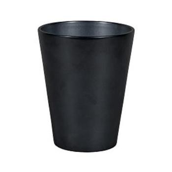 Obal keramický na orchidej CALYPSO 13SZ práškovaný černý 13cm